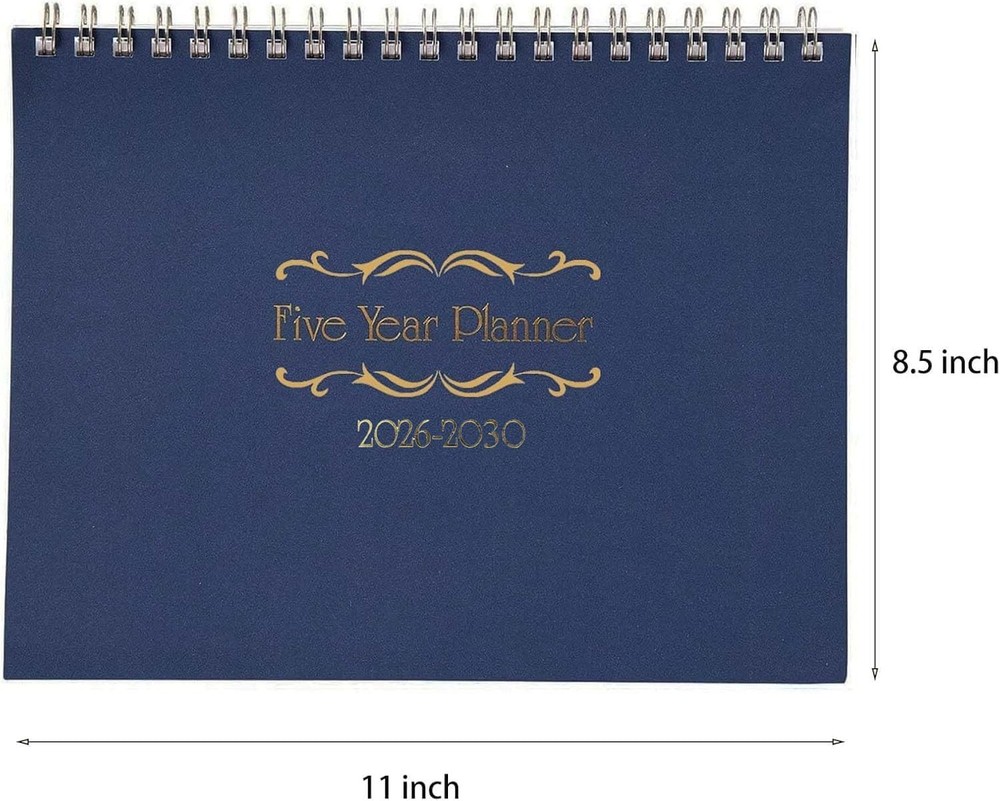 5 Year Calendar Planner 2026-2030