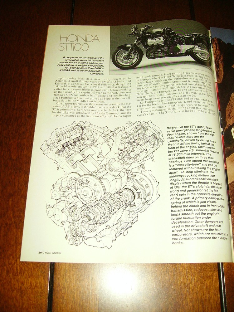 1990 HONDA ST1100 ***ORIGINAL ARTICLE***