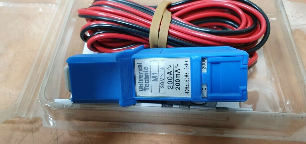 Universal Technic M1 200A / 200 mA micro clamps blue