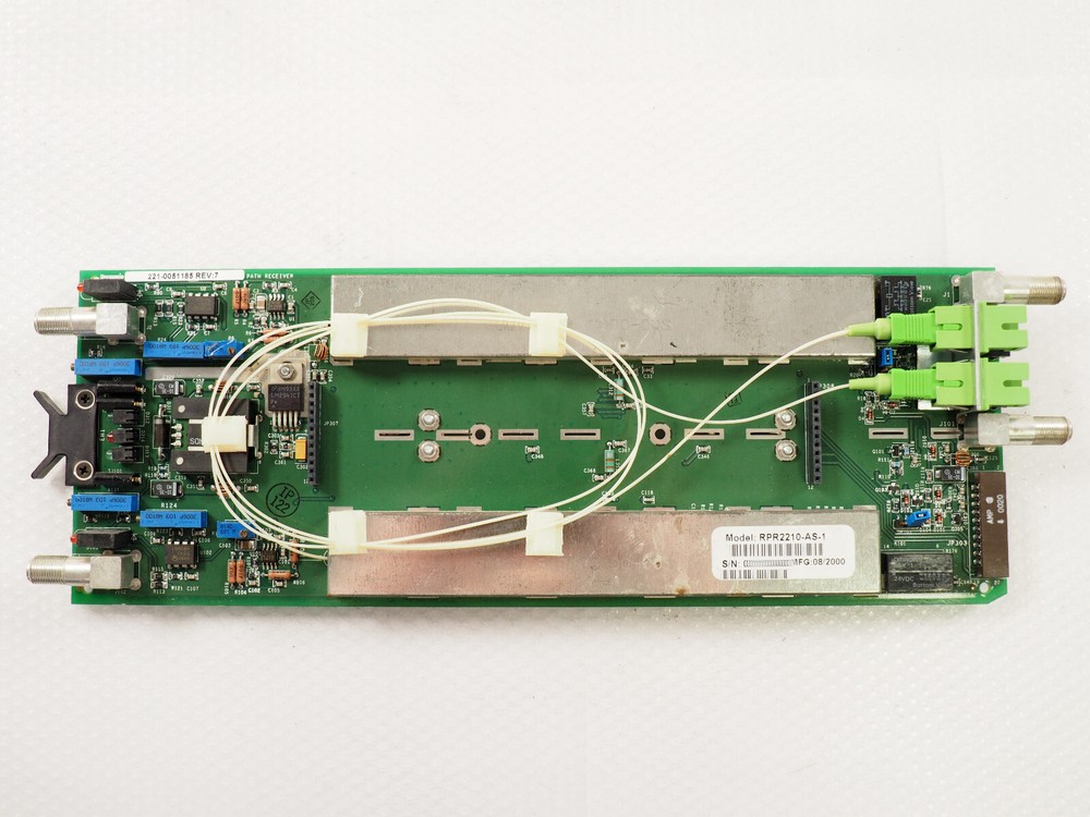 Harmonic Model: RPR2210-AS-1 P/N: 221-0051185 Dual Return Path Receiver
