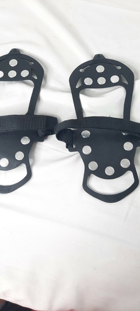 Ice Grip Traction Cleats, Over The Shoe Size Medium