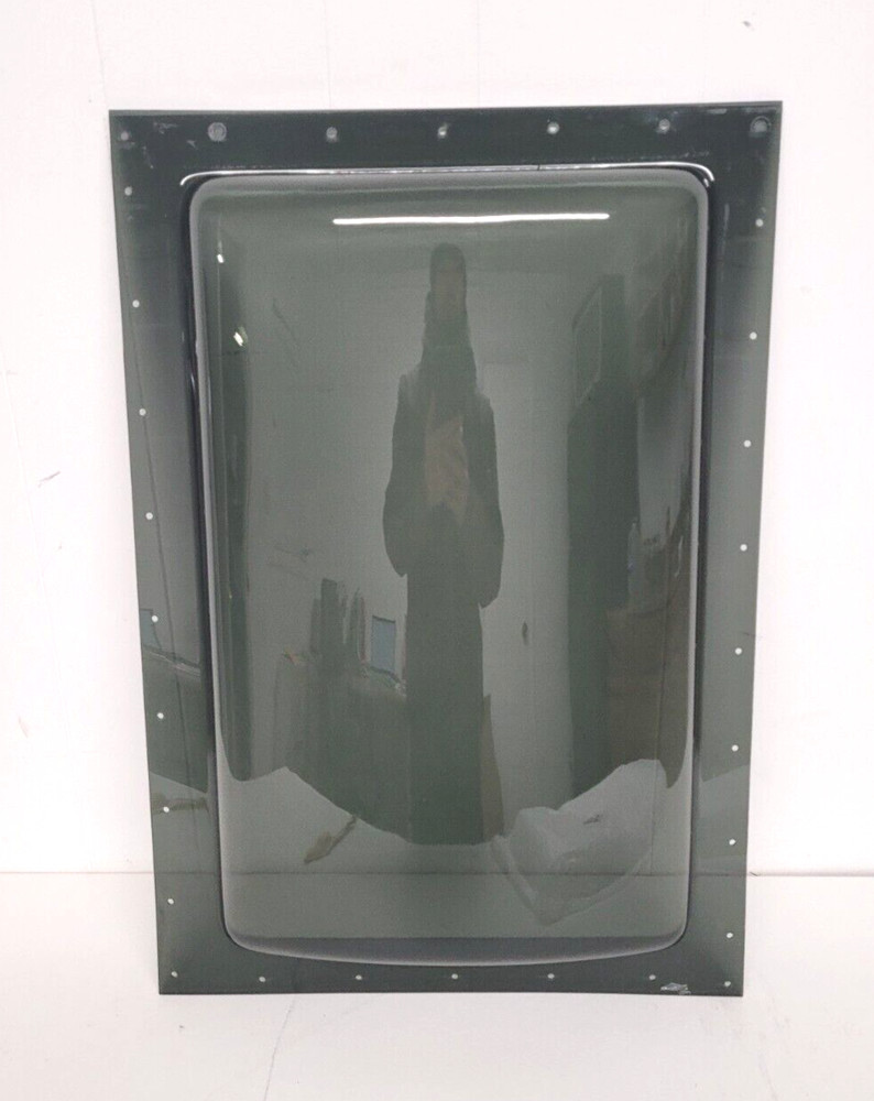 RV Camper Trailer Skylight Outer Dome Bubble Smoke Bathroom  26"x18"  22"x14"