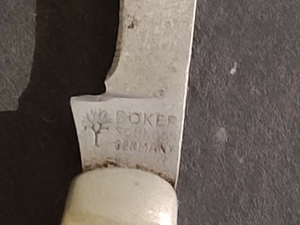 Vintage Boker Germany Classic 2-Blade Knife