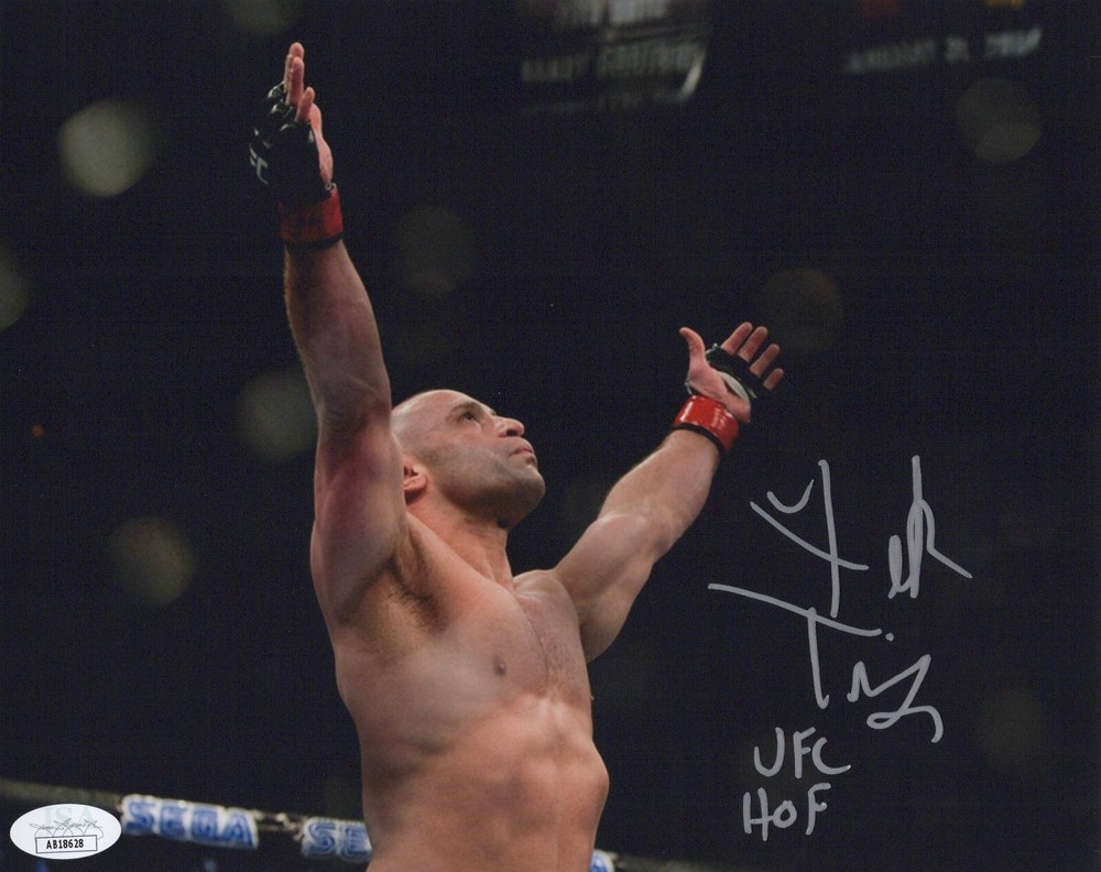UFC HOF - Frank Trigg signed 8x10 photo JSA COA