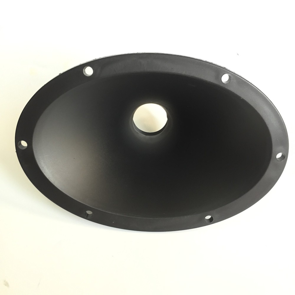 7"x5" Oval ABS Screw-on Horn For Assorted Speaker Cabinets 34mm Threads