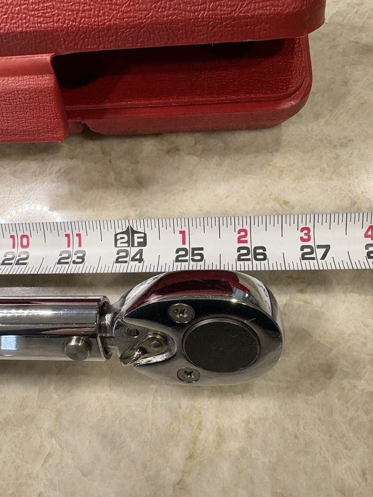 MAC TOOLS MAC TOOLS TWV250 50-250 FT/LB TORQUE WRENCH WITH CASE