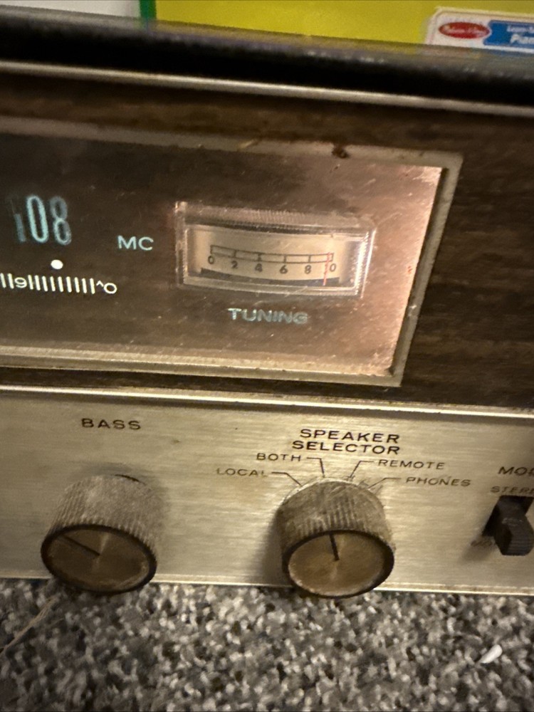 Vintage Bogen TR100 Stereo Receiver Powers On Untested