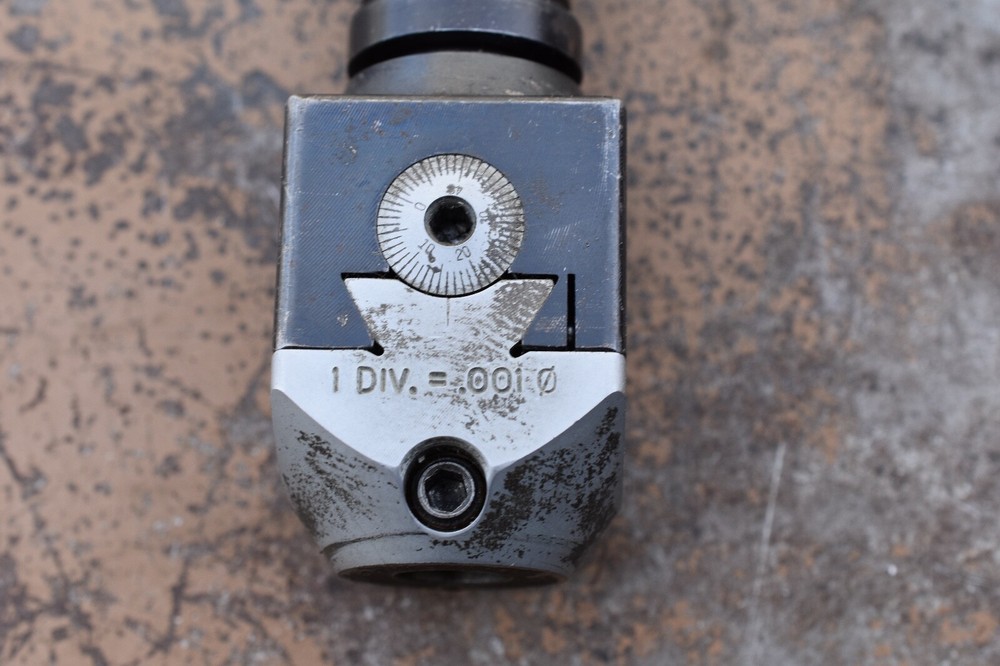 CRITERION S-1-1/2A 7/8"-20 Thread Back Square Head Boring Head with shank