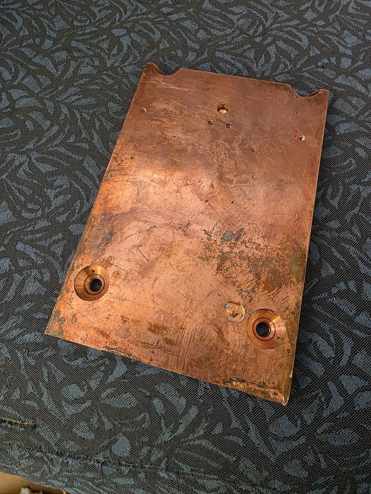 LDMOS Copper spreader plate