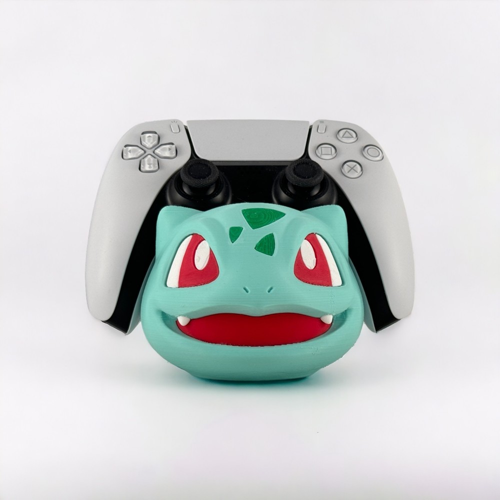 Bulbasaur Video Game Controller Holder - Universal, Cute Gaming Accessory