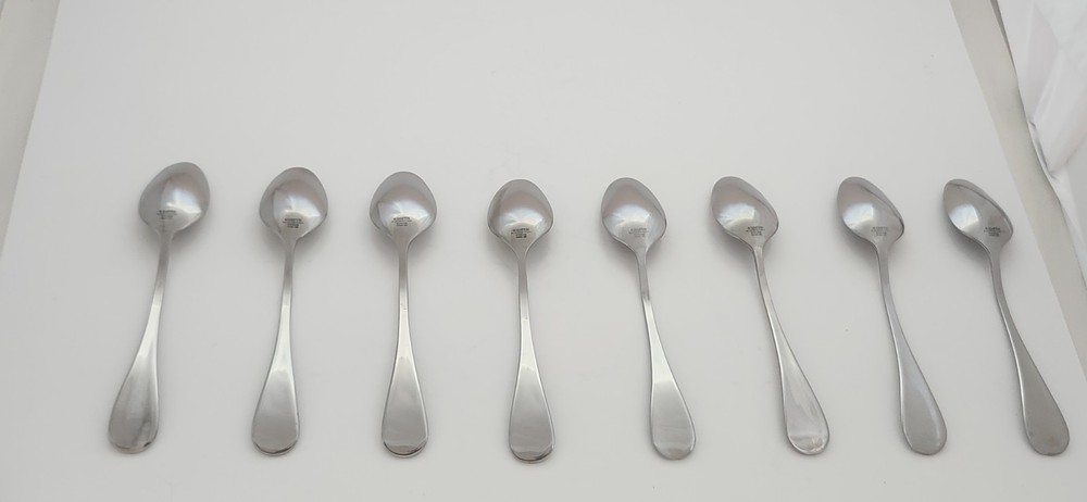 Rare Hampton Silversmiths Montefiore Flatware 5PC Place Sets Glossy Ridge 7 Max