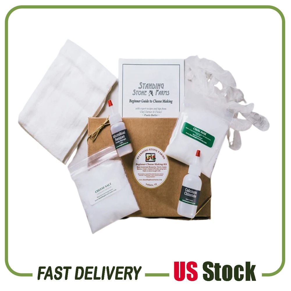 Standing Basic Beginner Cheese Making Kit