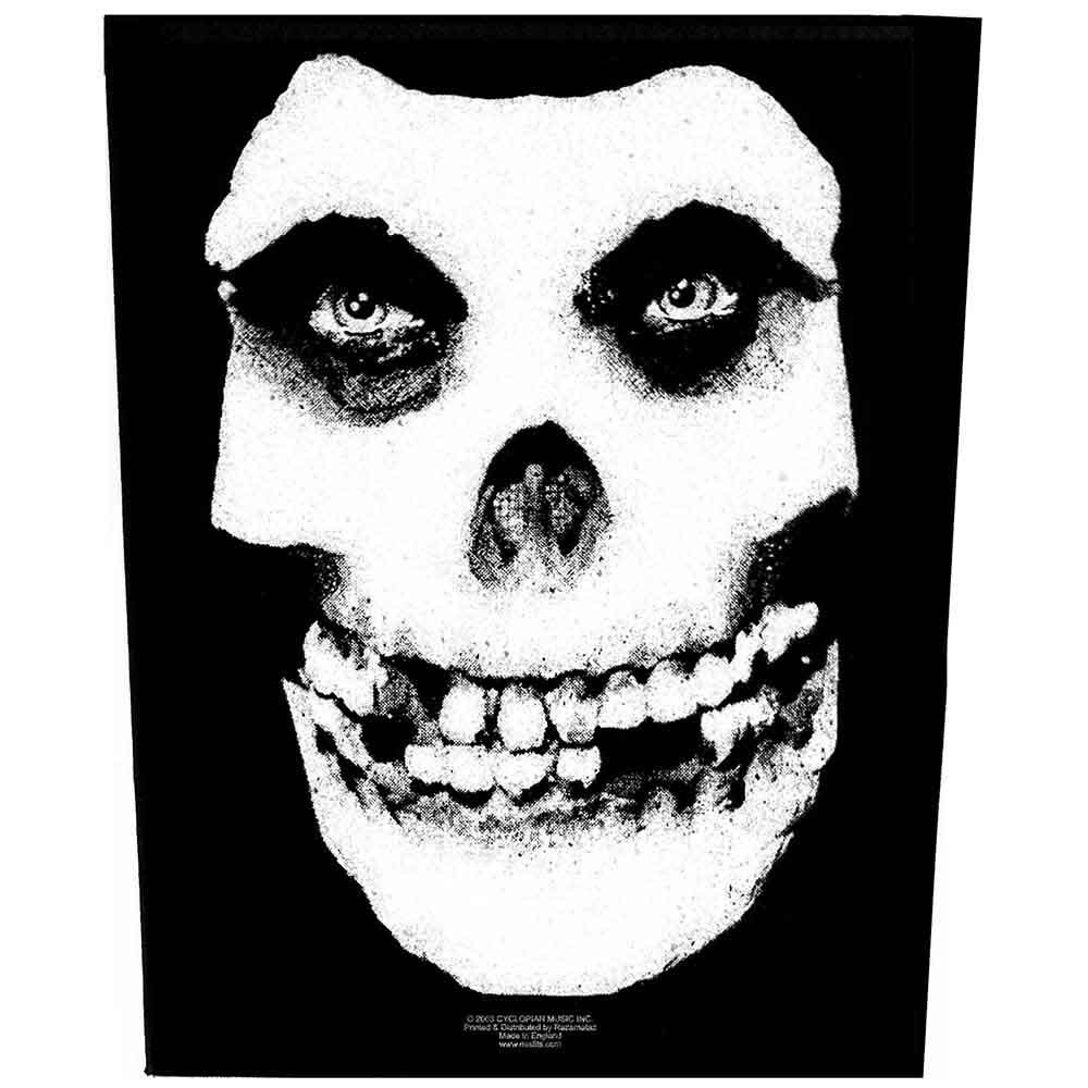 Misfits 'Skull' Back Patch - NEW