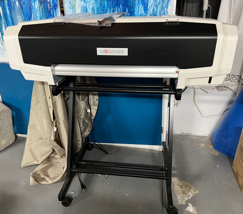 25” Sublimation Printer-Wide format, Sawgrass Virtuoso VJ 628 Computer & Stand