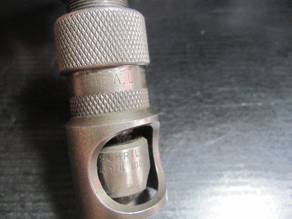 A.L. Gower MFG CO Micro adjustable spring loaded stop countersink 2 dif. cutters