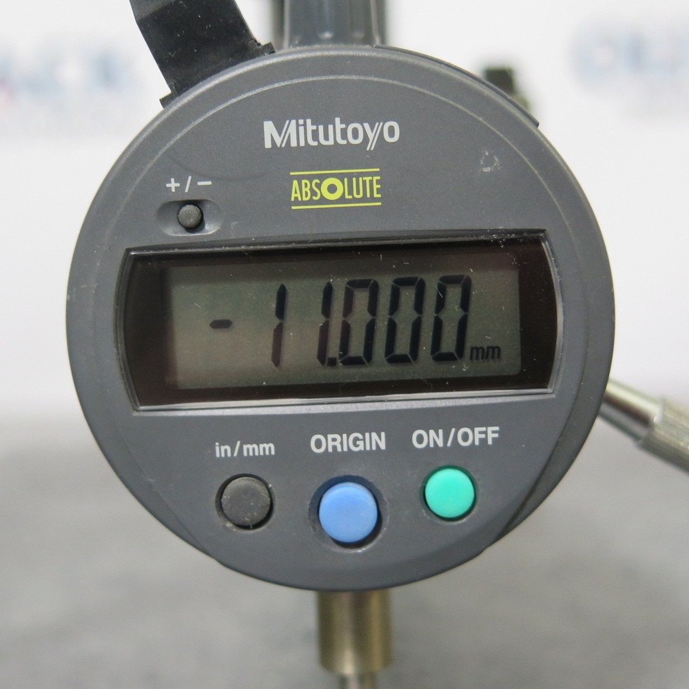 R201909 Mitutoyo Dial Indicator w/ Stand & CDI Granite Base