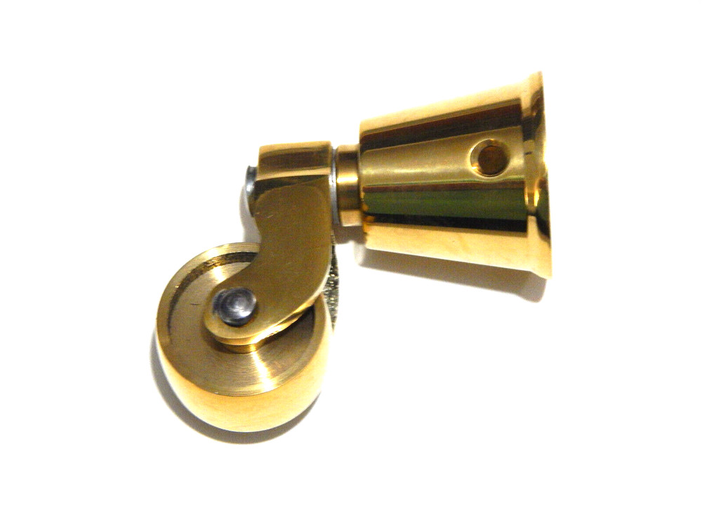 Vintage Classic Philadelphia Brass Caster With Solid Brass Fork and Cup
