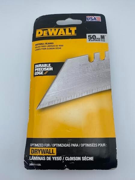 DEWALT Drywall Blade (50-Pack)