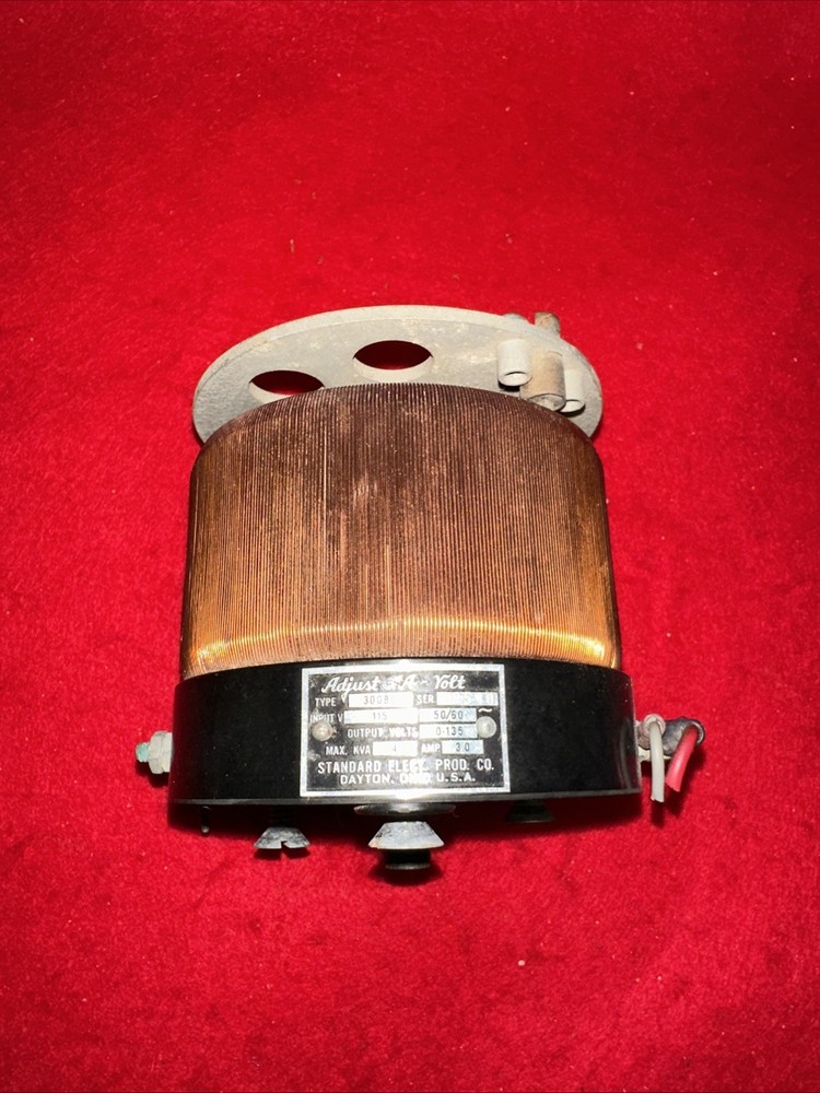 Vintage Adjust-a-Volt 300BU Variac Variable Auto Transformer