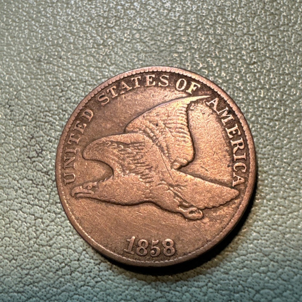 1858 Flying Eagle Cent SL