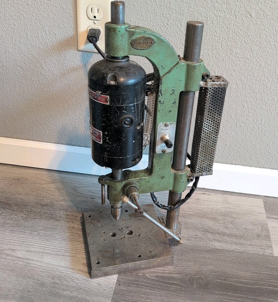 ELECTRO MECHANO 106N Precision HIGH SPEED DRILL PRESS Variable Speed *READ*