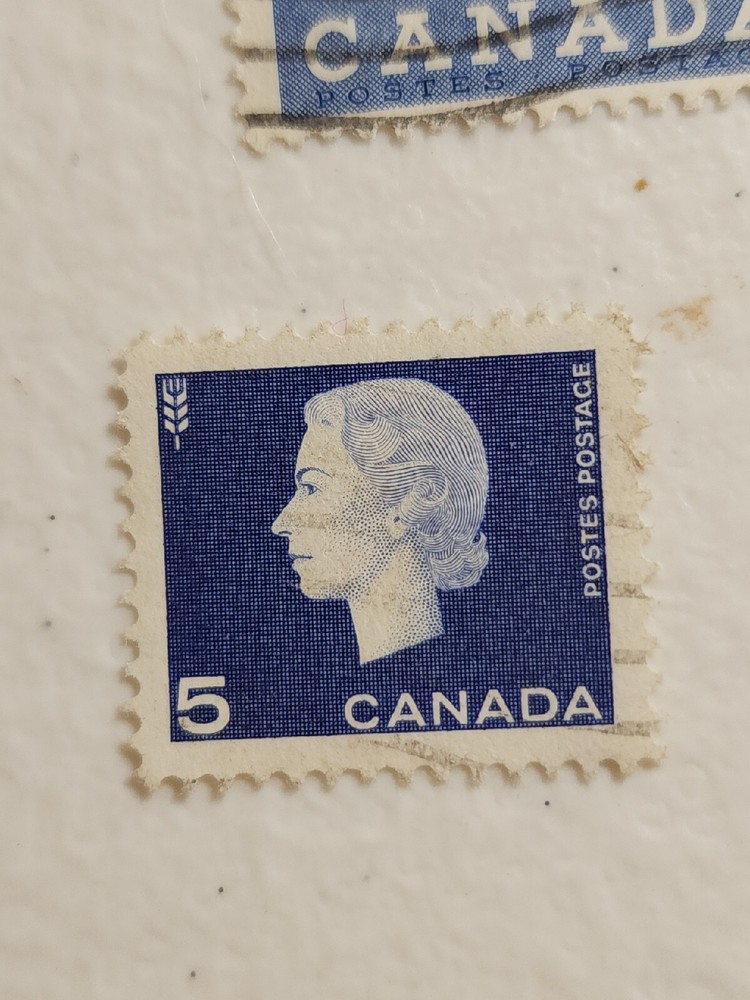 Foreign Stamp 5c Canada used - #7233