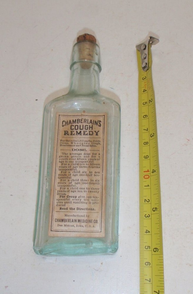 Chamberlains Cough Remedy Bottle