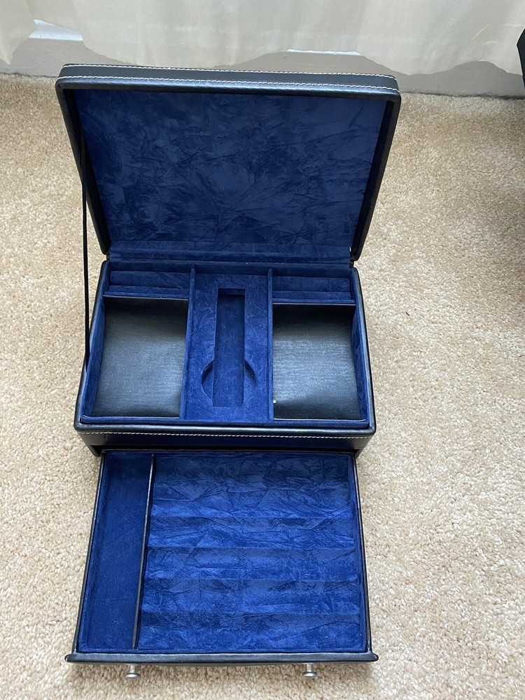 Jewelry watch box black