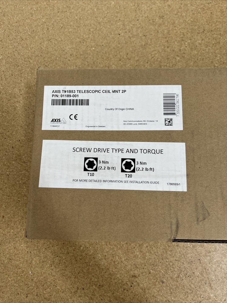 Axis Telescopic Ceiling Mount T91B53 (Sealed)