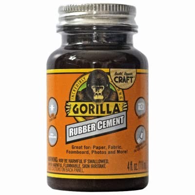 Gorilla Rubber Cement Indoor 4OZ