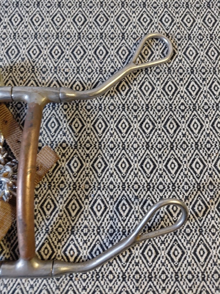 Circle Y Browband Leather Headstall With Bit
