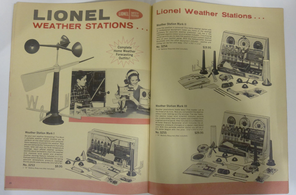 Vintage Lionel 1963 Science Catalog