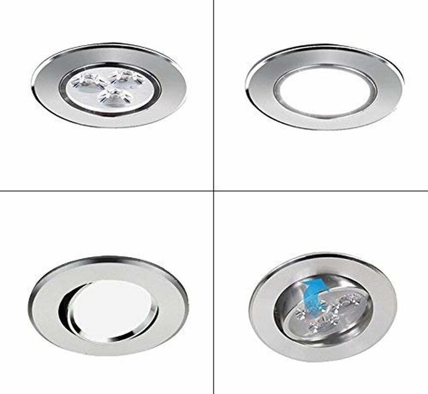 10 Pack LED Recessed Downlight Dimmable Adjustable Angle Ceiling Light 3W/4W/5W