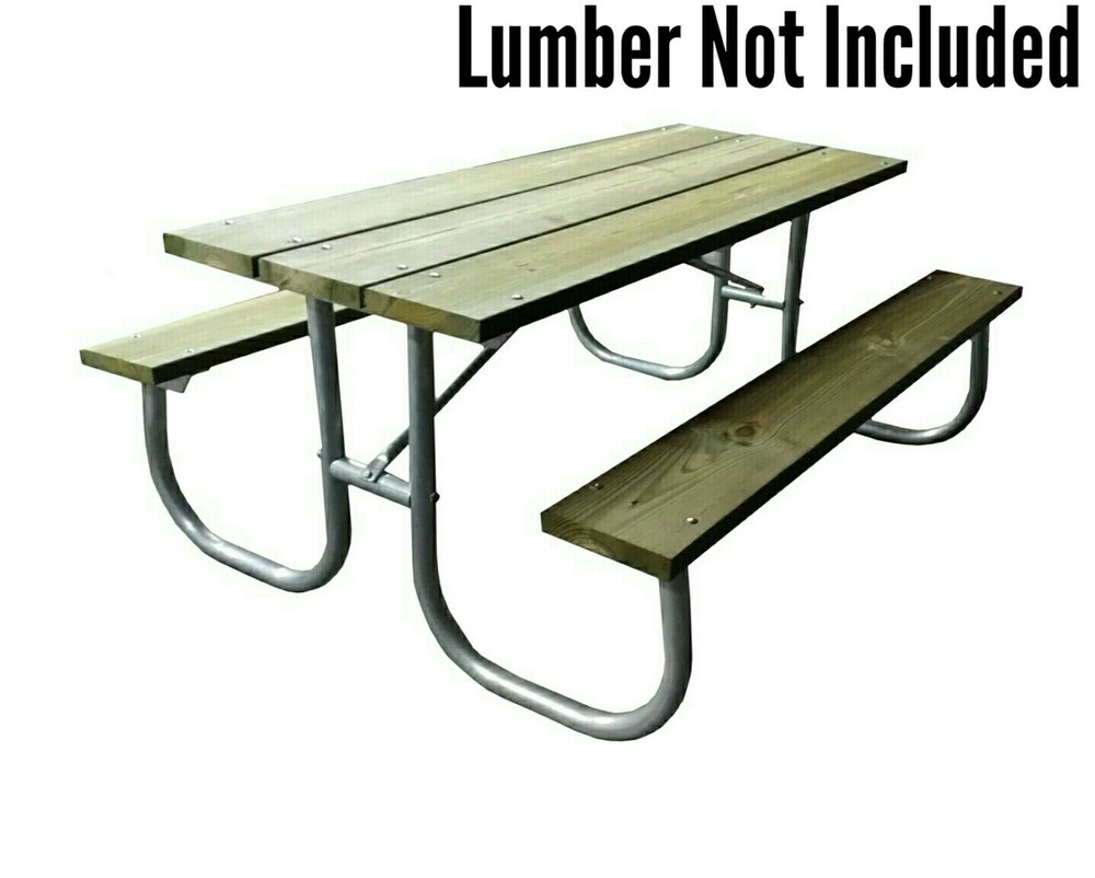 Aluminum Picnic Table Frame Commercial grade Welded~Frame only