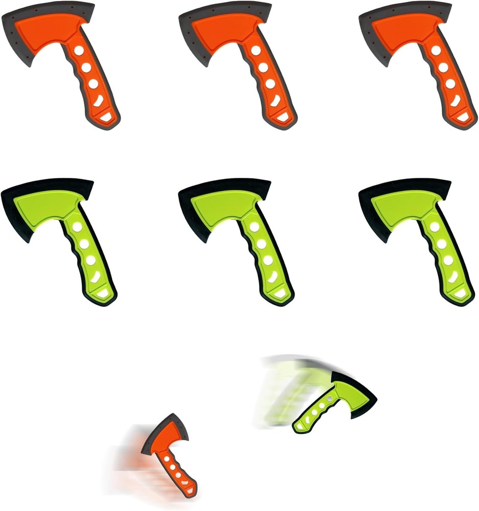 6 Pcs Throwing Accessories Replacement for Bristle Axe Target Board-Soft Tip Dar