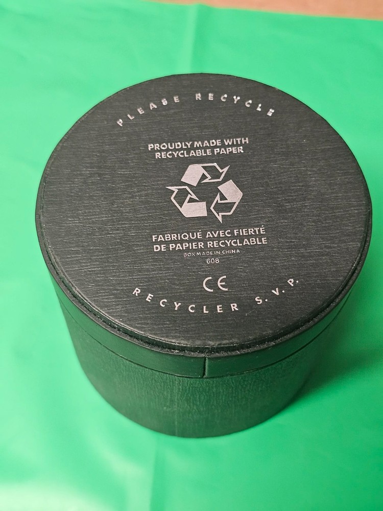 CITIZEN BLACK Empty Watch Presentation Storage Display Box Authentic