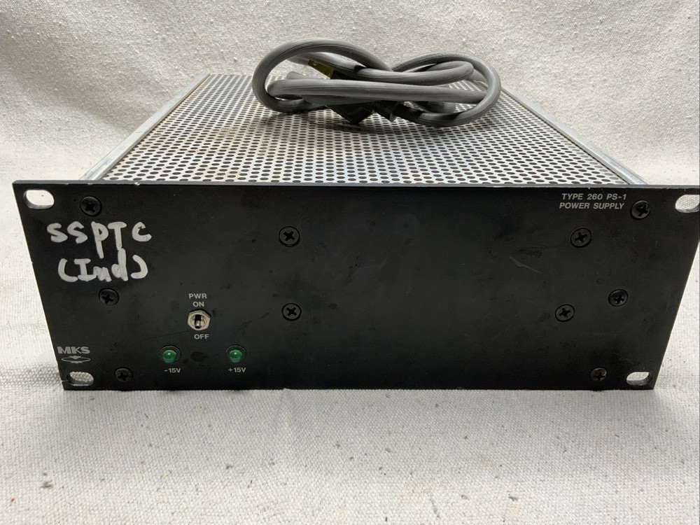 MKS TYPE 260 PS-1 POWER SUPPLY