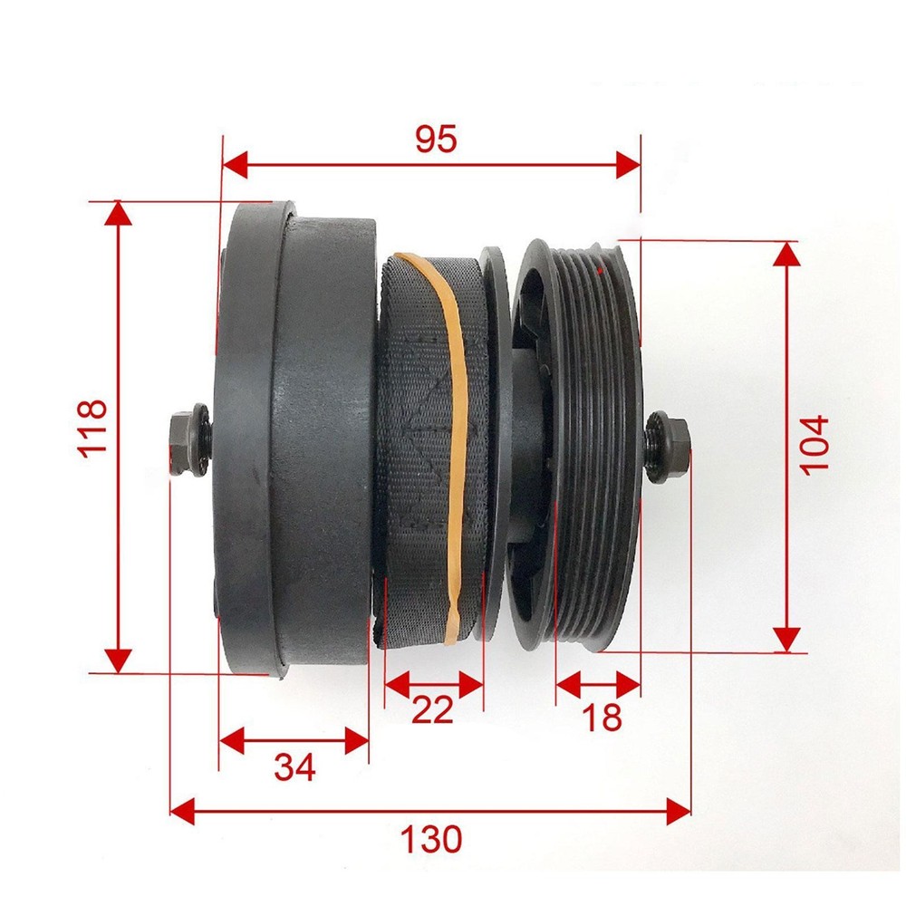 Webbing Damper Rower Spring Box Wheel