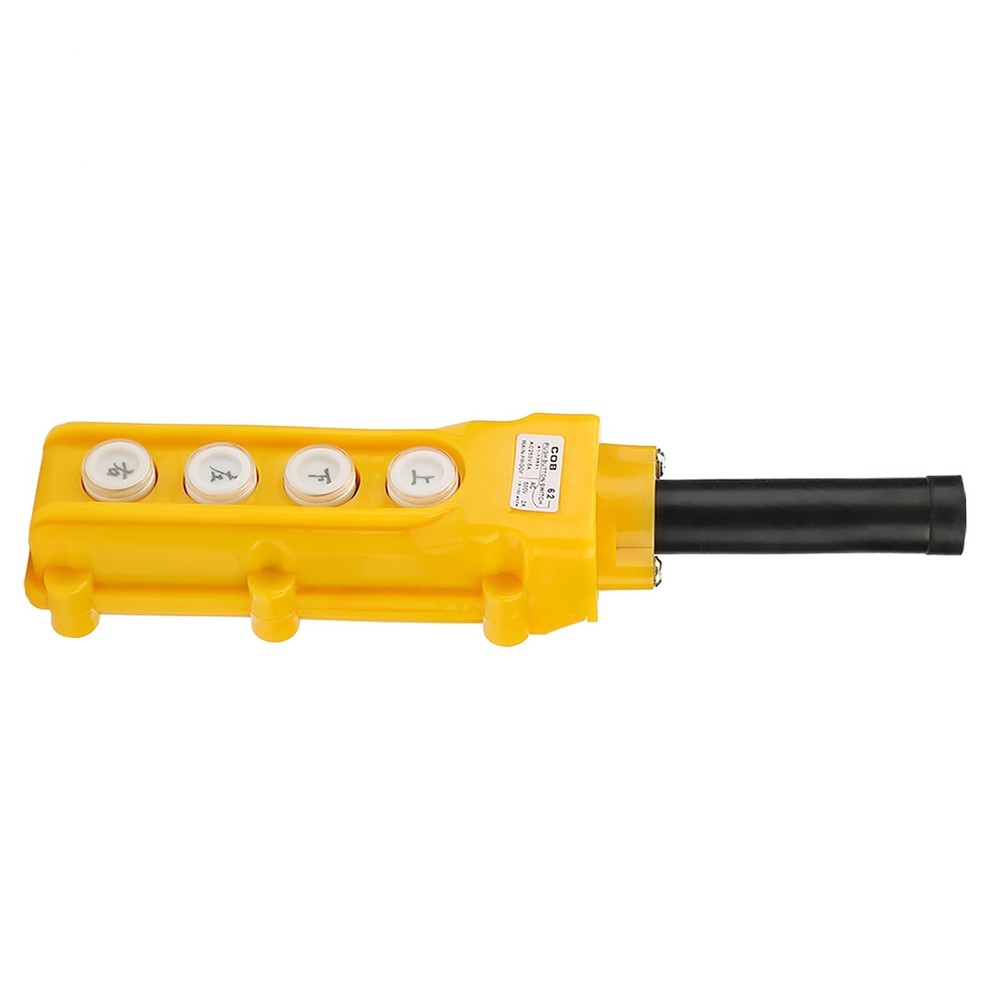 Crane Chain Hoist 4-channel Push Button Pendant Switch Controller New