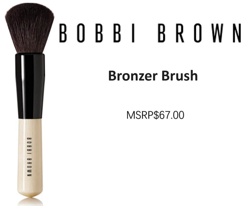 New BROWN BRONZER BRUSH NEW-Sealed Authentic100%