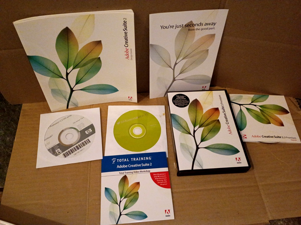 Adobe Creative Suite 2 Premium Education Version Full Version.