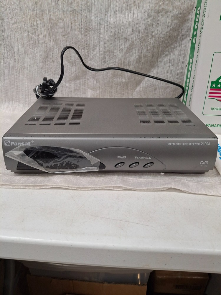 Pansat 2100A Digital Video Broadcasting Satellite Receiver in Box