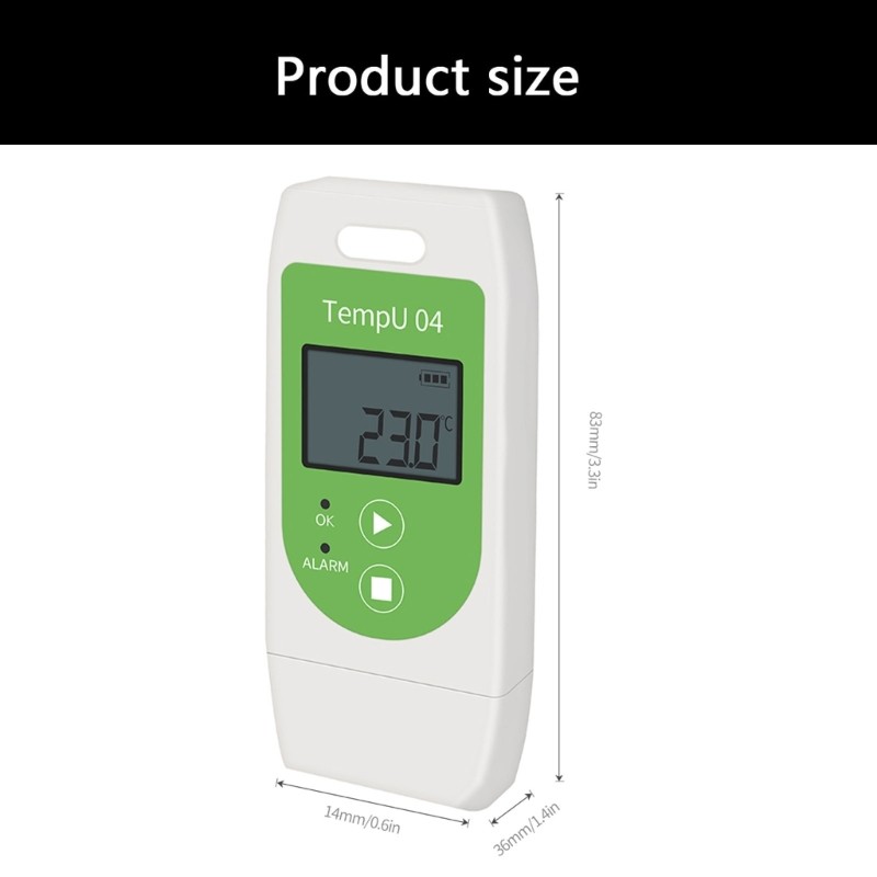 Precise Temperature Recorder USB USB Temperature Data Logger Large Capacity