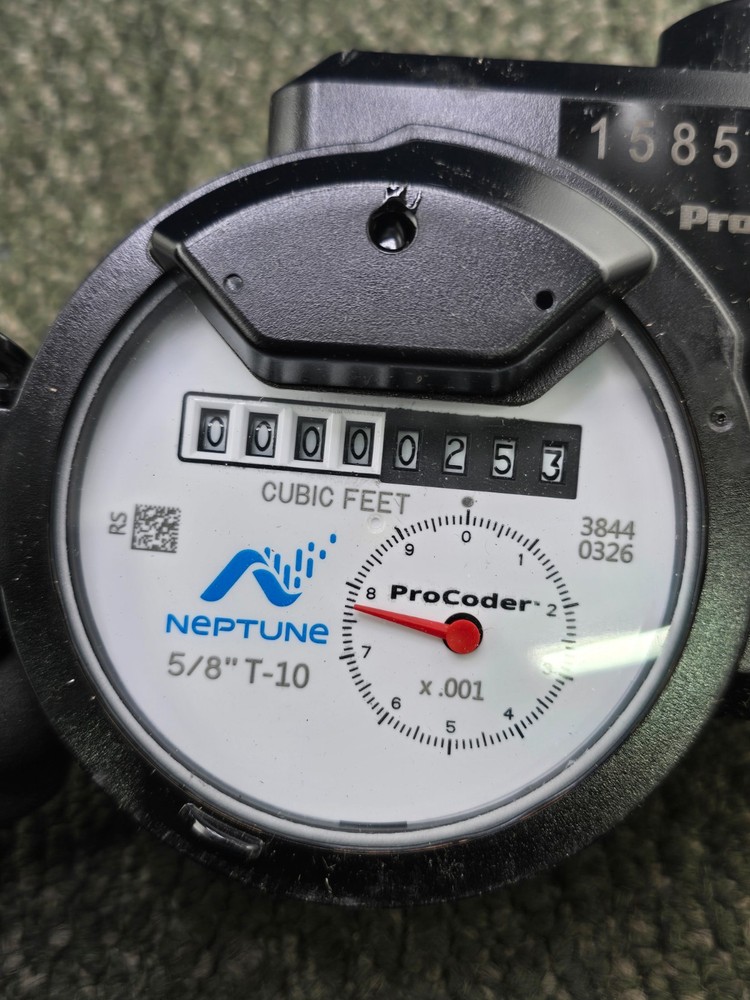 Neptune RP900M v4 ProCoder Digital Water Meter E-Coder RPW2F11 For 5/8" T-10