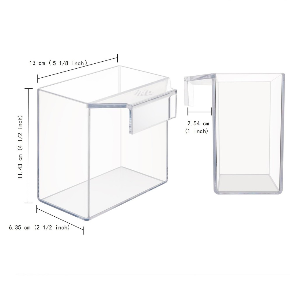 Drip Acclimation Container for Fish & Corals – Hanging Acclimation Box for Sa...