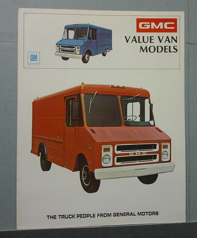 1973 GMC Value Van Models Sales Folder