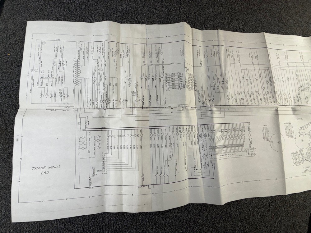 Williams Trade Winds Pinball Machine Game Manual Schematics