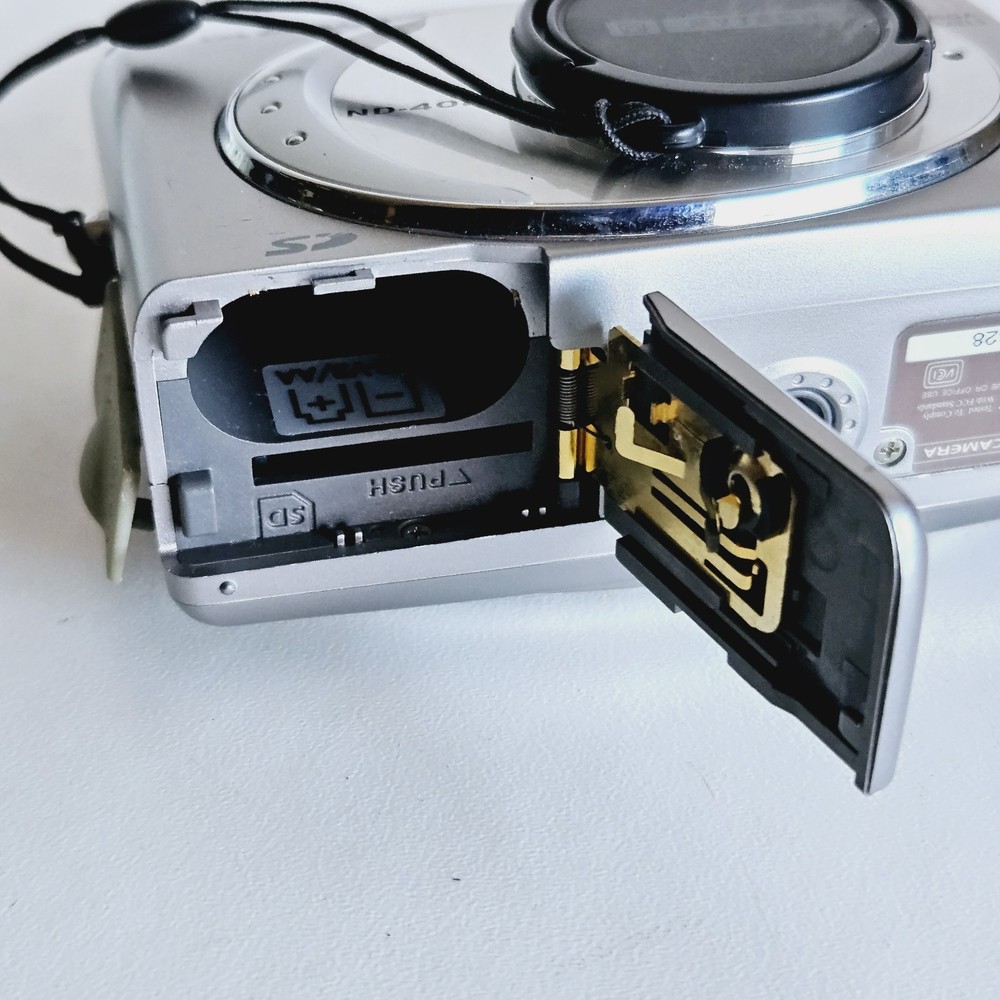 Nytech ND-4020 4.0MP Compact Digital Camera Silver Boxed Tested & Working