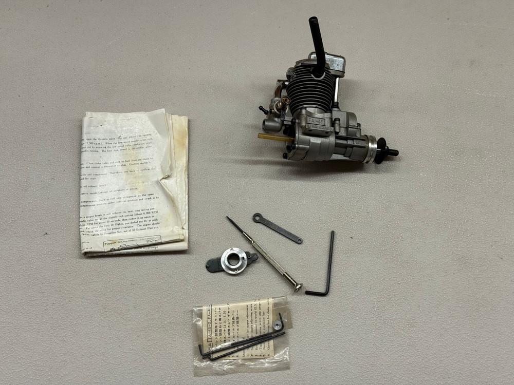 Saito FA-45 Four Stroke Hemi-Head RC Airplane Engine
