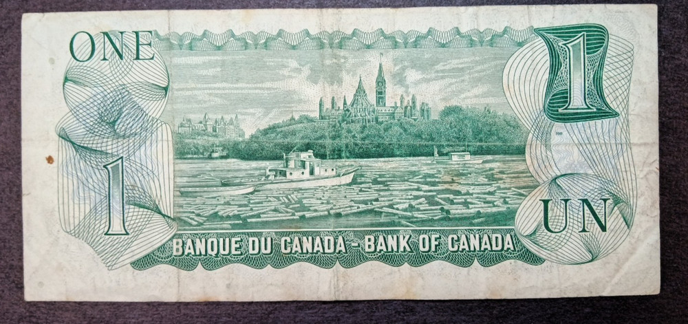 Canada $1 1973 CIRC QE2